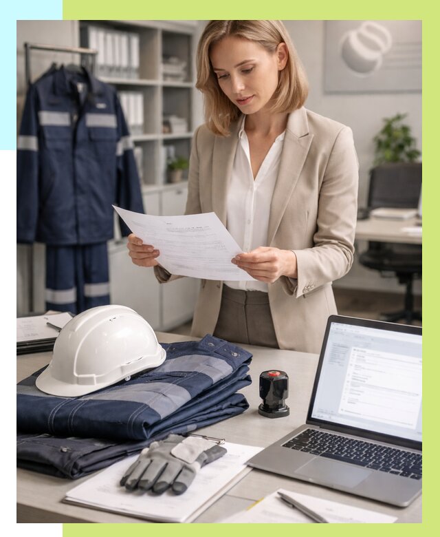 Сертификация спецодежды в Кстове от 7129 р. | Алешин-Ксв