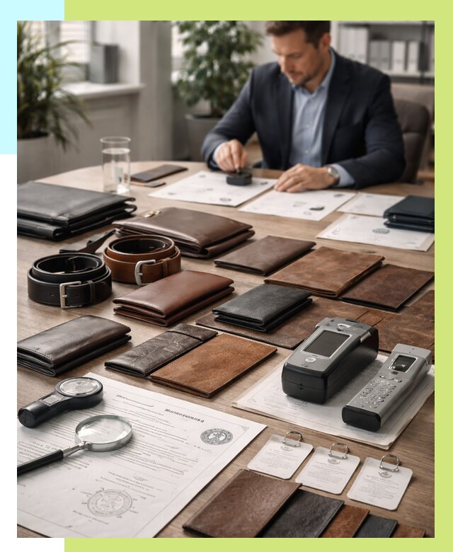 Сертификация кожаных изделий в Кстове от 12221 р. | Алешин-Ксв