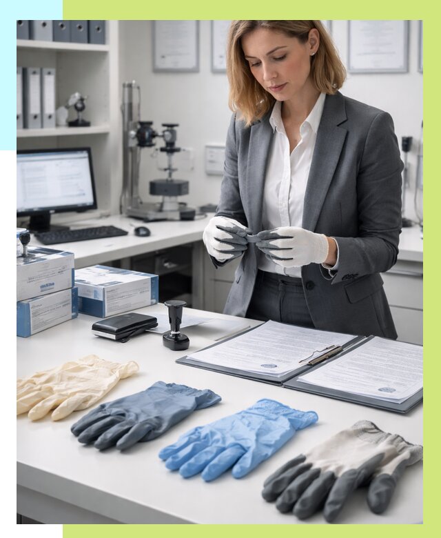 Сертификация перчаток в Кстове от 8656 р. | Алешин-Ксв