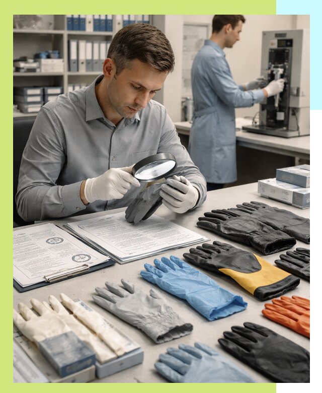 Сертификация перчаток и средств защиты продукции в Кстове