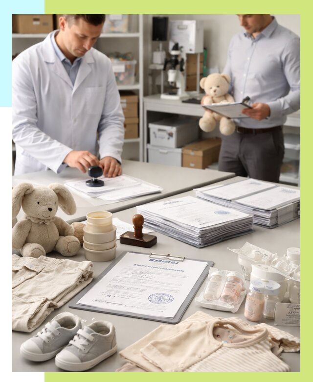 Сертификация детских товаров в Кстове от 15276 р. | Алешин-Ксв