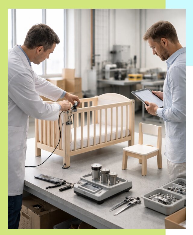 Сертификация детской мебели и проверка безопасности в Кстове