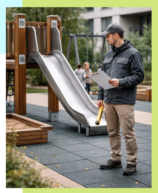 Сертификация детских площадок в Кстове от 25460 р. | Алешин-Ксв