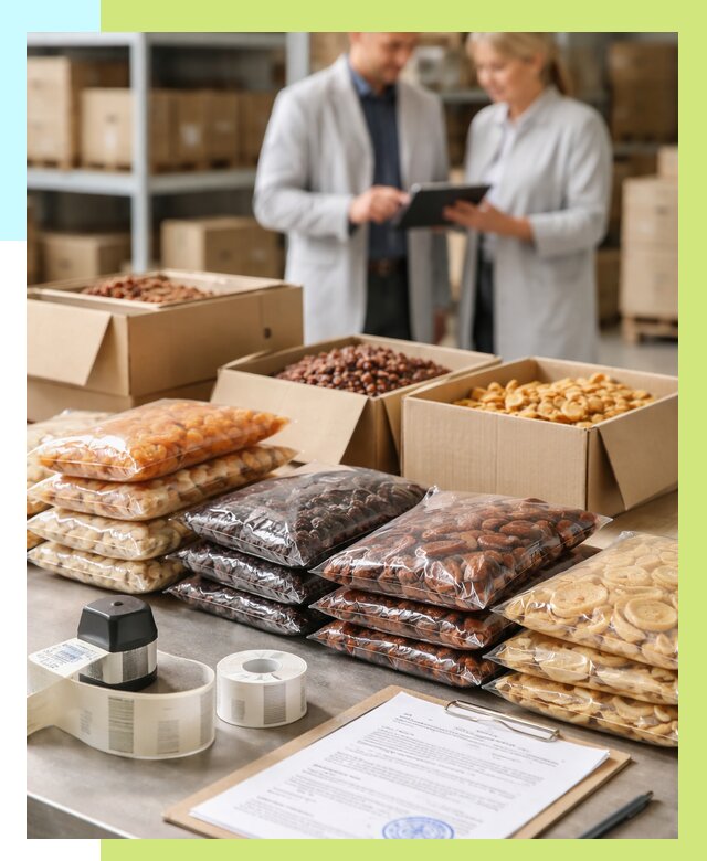 Сертификация сухофруктов в Кстове от 12221 р. | Алешин-Ксв под ключ