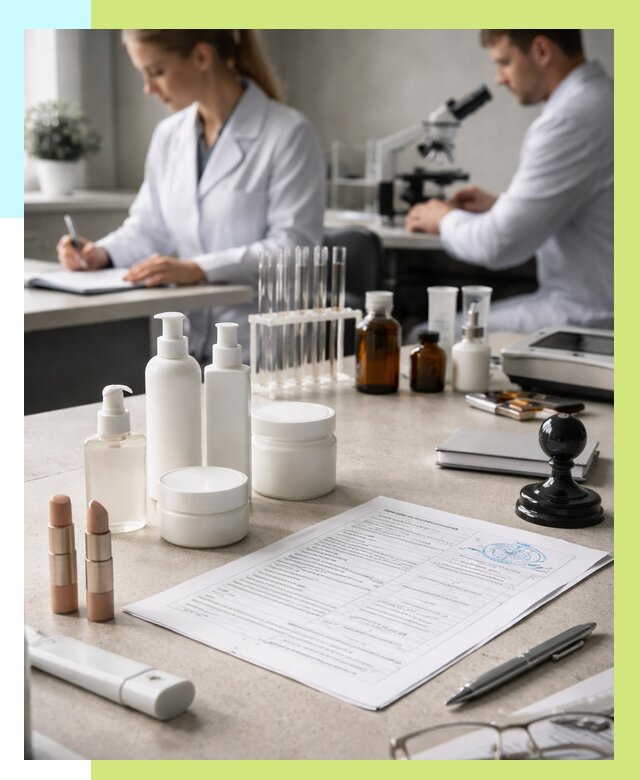 Сертификация косметики в Кстове от 20368 р. - Алешин-Ксв