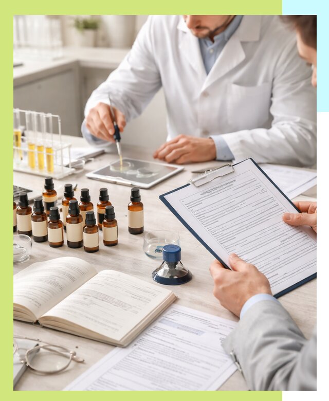 Сертификация эфирных масел и документация качества в Кстове