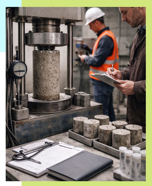 Сертификация бетона в Кстове от 30552 р. сертификат | Алешин-Ксв