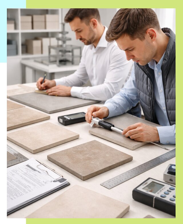 Сертификация плитки в Кстове от 25460 р. | Алешин-Ксв гарантия