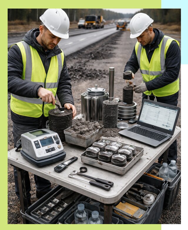 Сертификация асфальта: испытания и подтверждение в Кстове