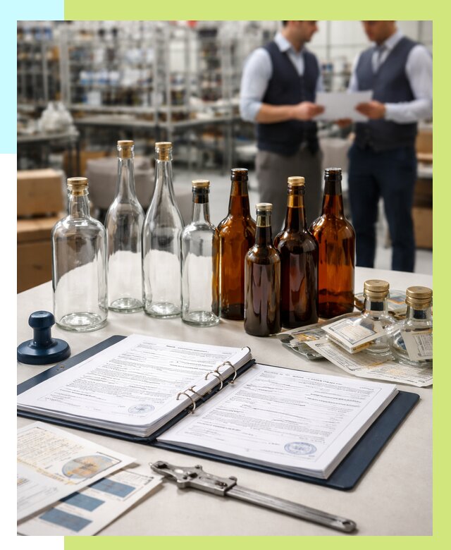 Сертификация стеклянных бутылок в Кстове от 25460 р. | Алешин-Ксв