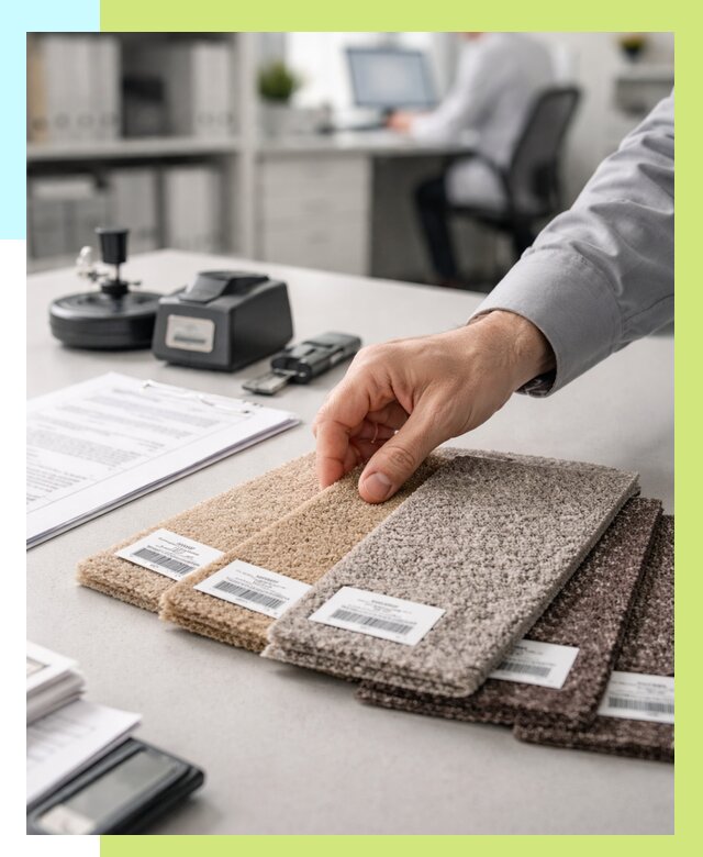 Сертификация ковролина в Кстове от 15276 р., Алешин-Ксв