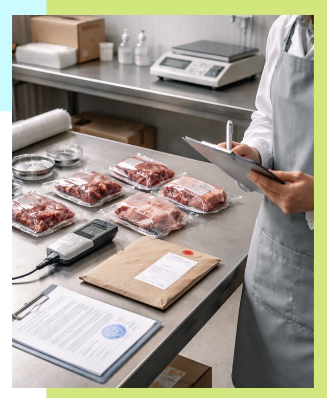 Сертификат на мясо и декларация в Кстове от 8656 р. | Алешин-Ксв