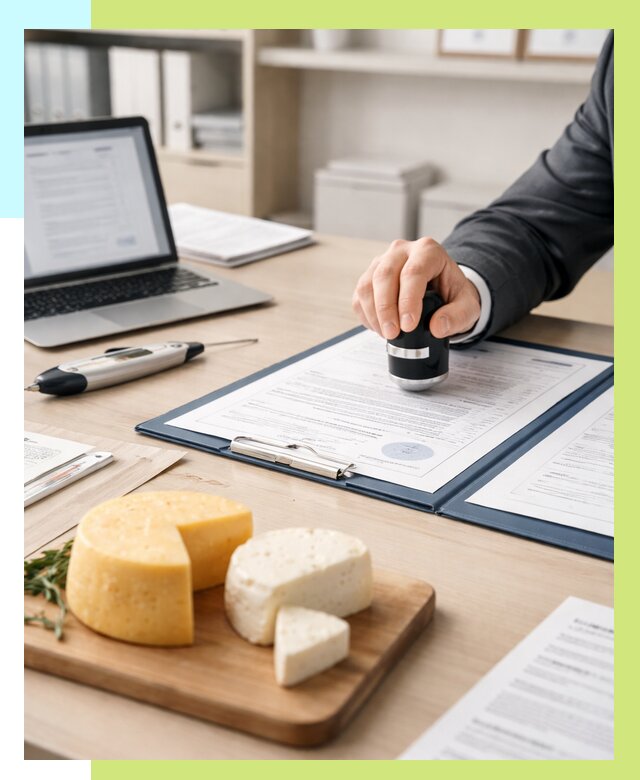 Сертификация сыров в Кстове от 15276 р | Сертификат на сыр Алешин-Ксв