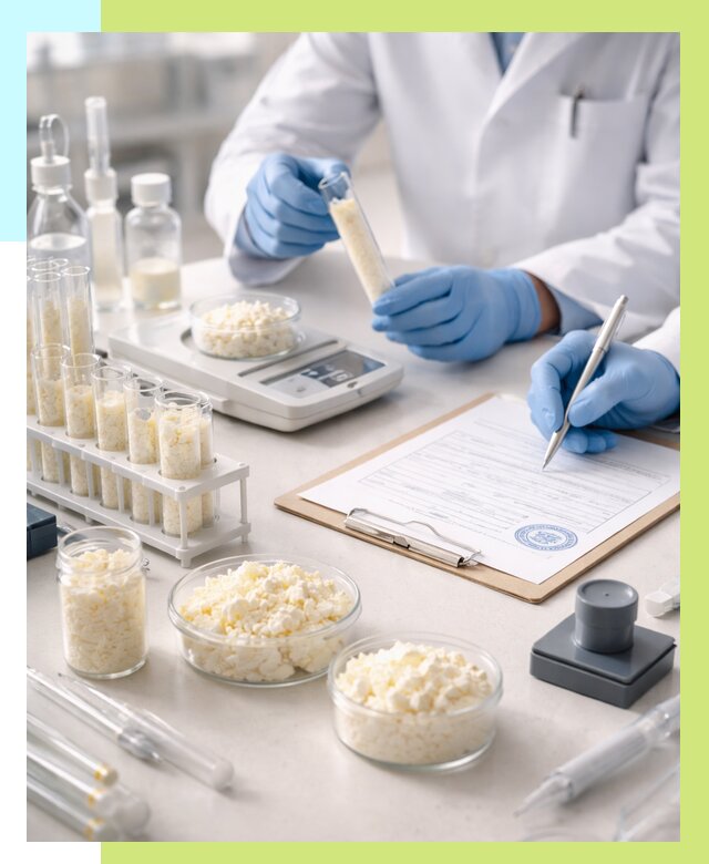 Сертификация творога в Кстове от 12221 р. под ключ | Алешин-Ксв