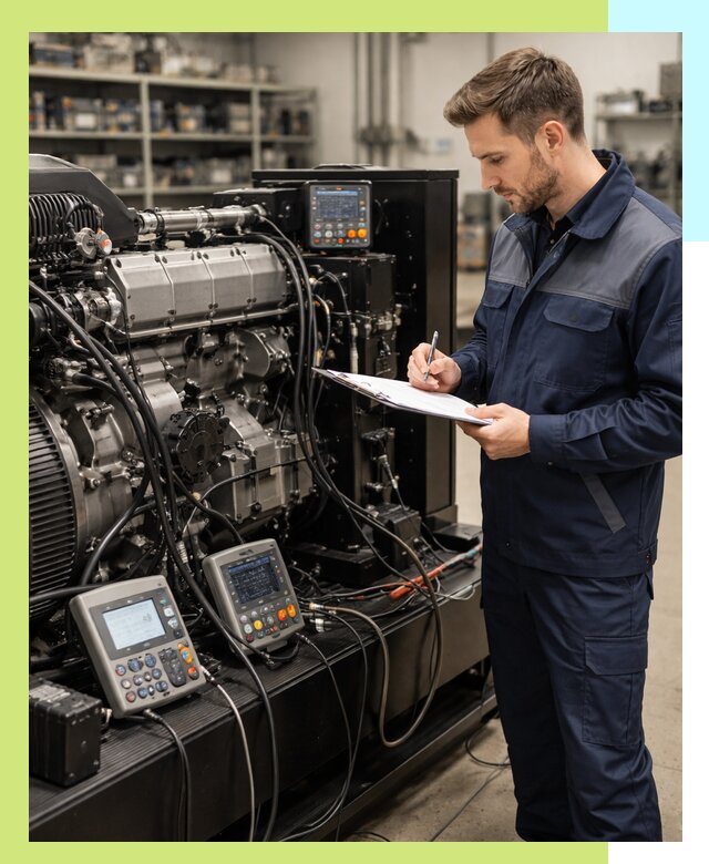 Сертификация дизельных генераторов и их оборудования в Кстове