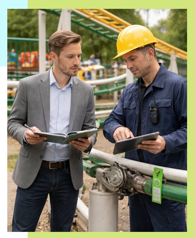 Сертификация аттракционов в Кстове от 45828 р. | Алешин-Ксв