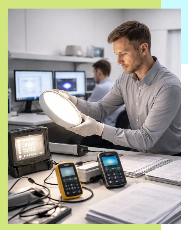 Сертификация светильников в Кстове: испытания и оформление