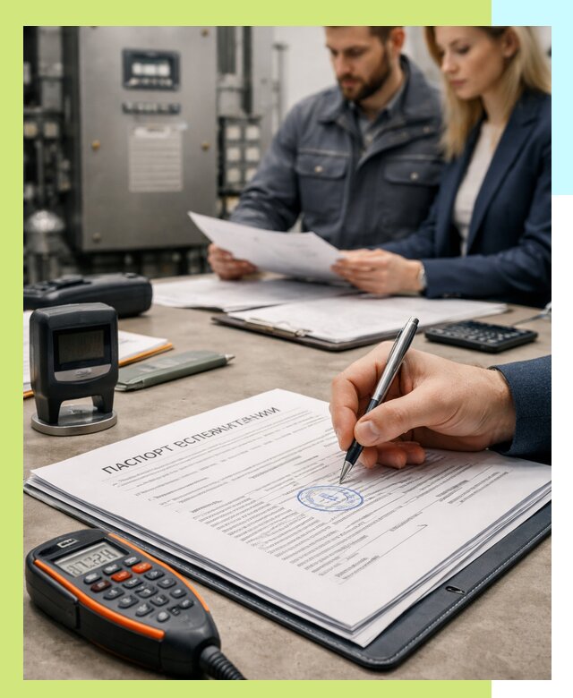 Оформление паспорта эксплуатации оборудования в Кстове