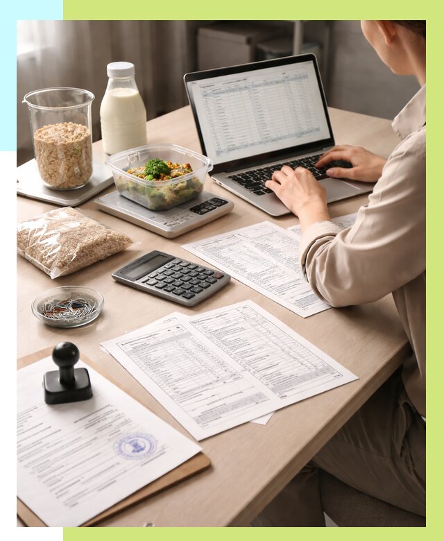 Просчет БЖУ для маркировки в Кстове от 1528 р. | Алешин-Ксв