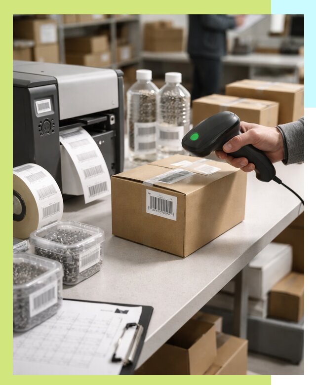 Штрихкодирование продукции и маркировка для продажи в Кстове