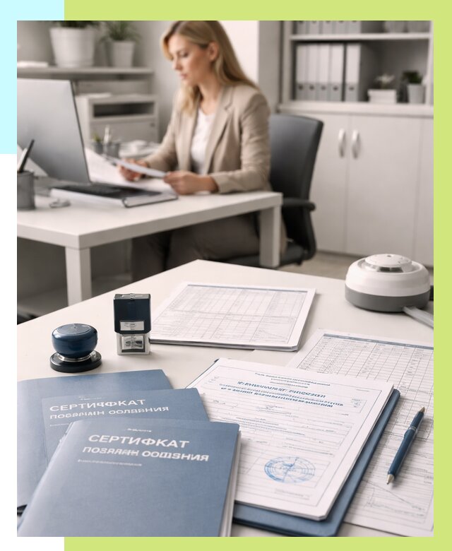 Сертификаты пожарной безопасности в Кстове от 15276 р. | Алешин-Ксв