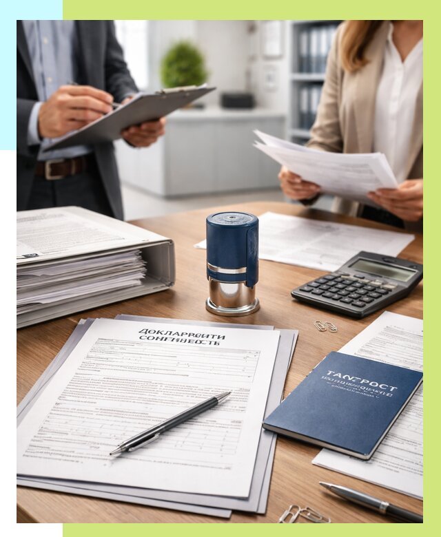 Декларация соответствия ТР ТС в Кстове от 8147 р., Алешин-Ксв