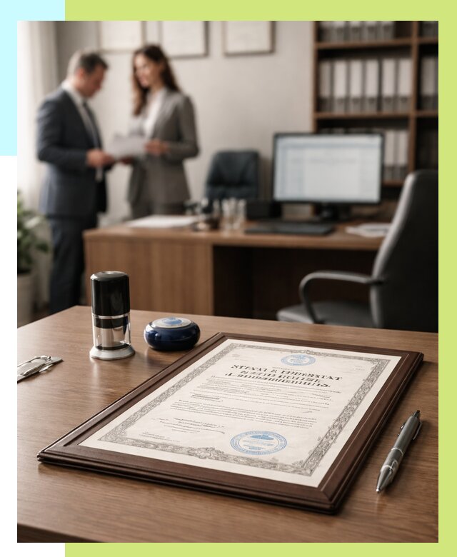 Свидетельство о регистрации продукции в Кстове от 9166 р.|Алешин-Ксв