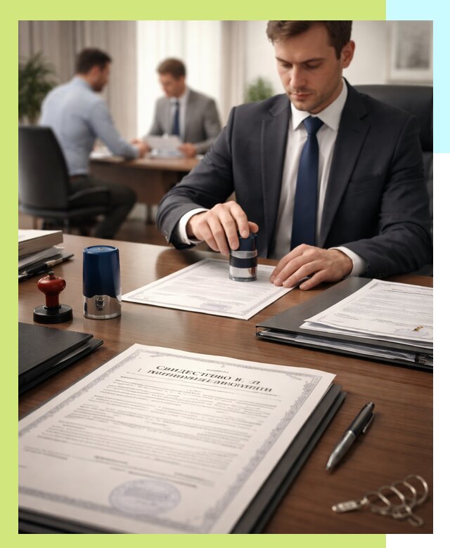 Оформление свидетельства о государственной регистрации в Кстове