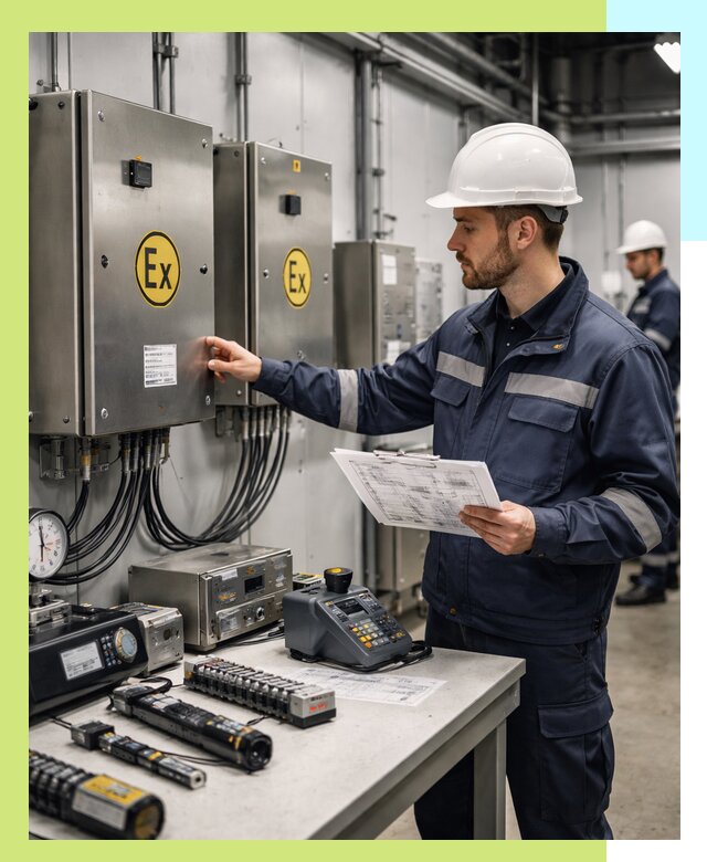 Сертификат взрывозащиты промышленного оборудования в Кстове