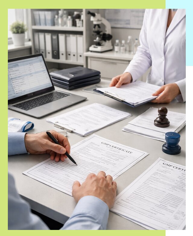 Оформление сертификата GMP в Кстове для фармпроизводства