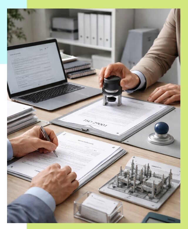 Сертификат ISO 29001 в Кстове под ключ от 76380 р. | Алешин-Ксв