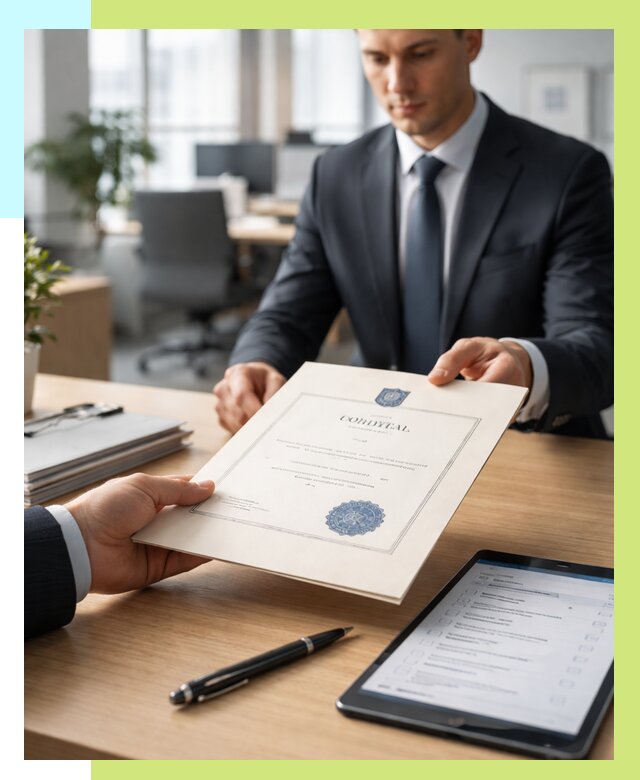 Сертификат ISO 30301 в Кстове от 35644 р. | Алешин-Ксв - под ключ