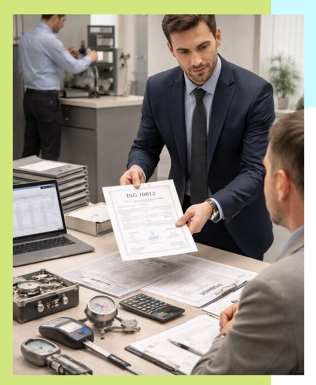 Выдача сертификата ISO 10012 по требованиям метрологии в Кстове